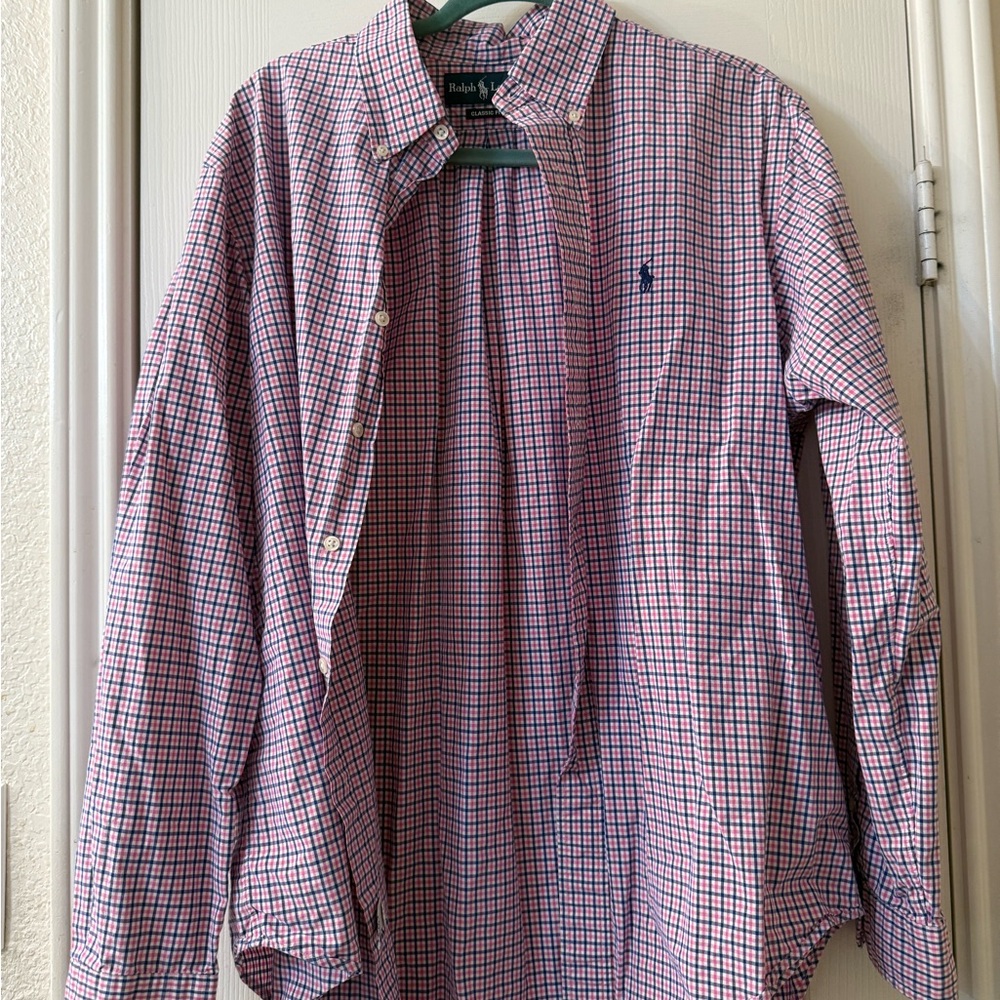 Ralph Lauren Men's Multicolor Checkered Shirt